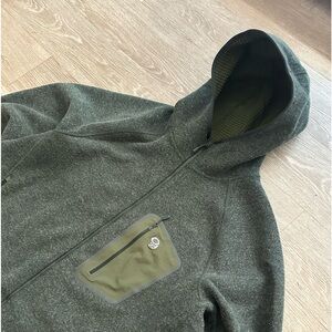 Men’s mountain hardware heavyweight Sherpa fleece lined mid layer jacket